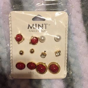6 Pair Earring Set